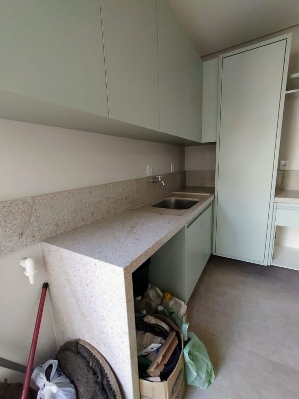 Bancada para Lavanderia em Granito Branco Siena - Image 3